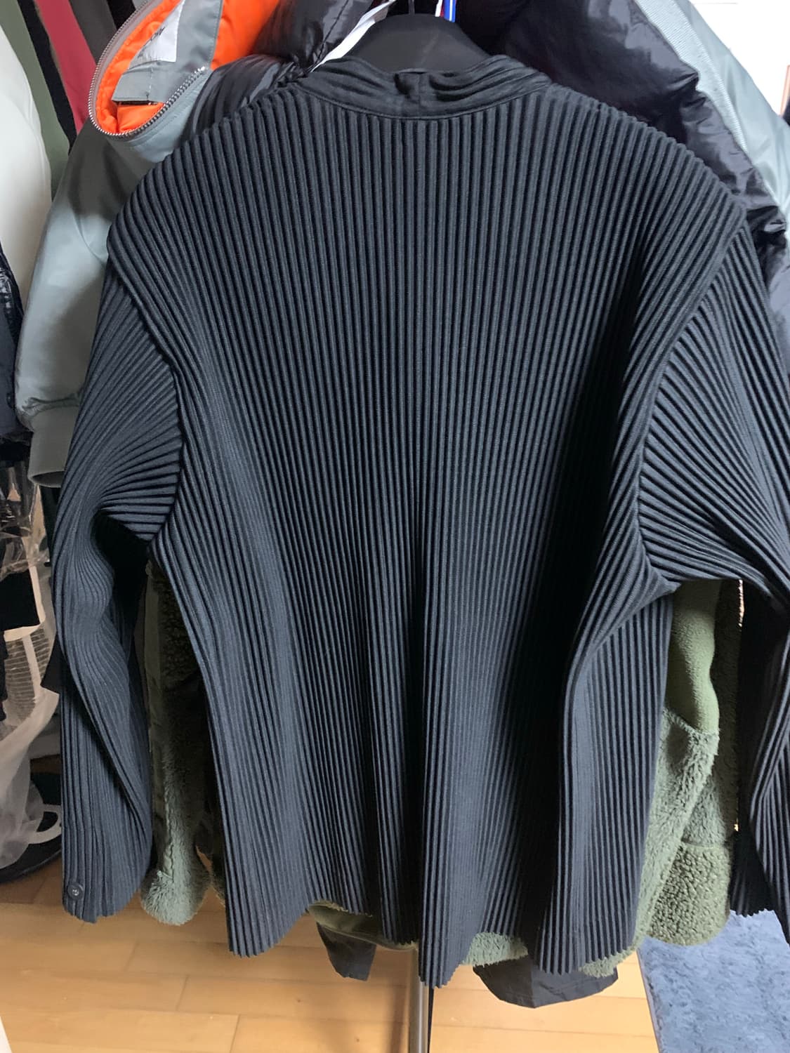 옴므플리세 자켓 상품이미지3