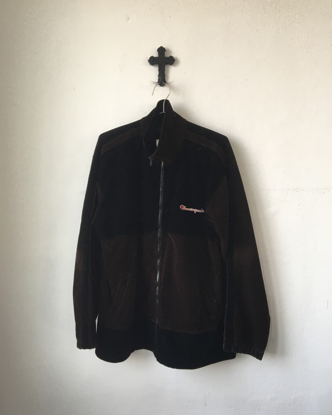 Back patch point velvet track set up 상품이미지4