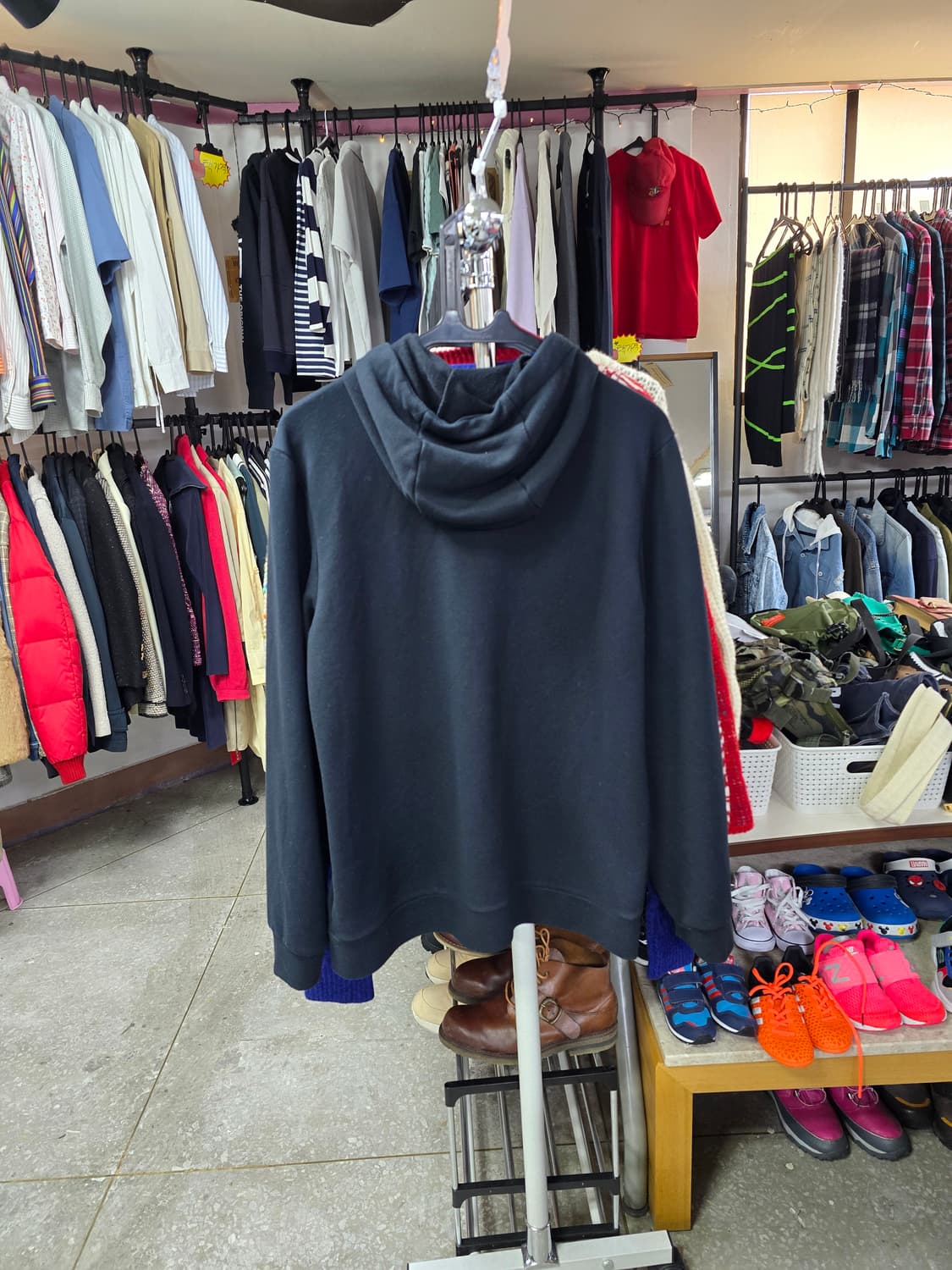 나이키 블랙 후드집업 (1306) 상품이미지2