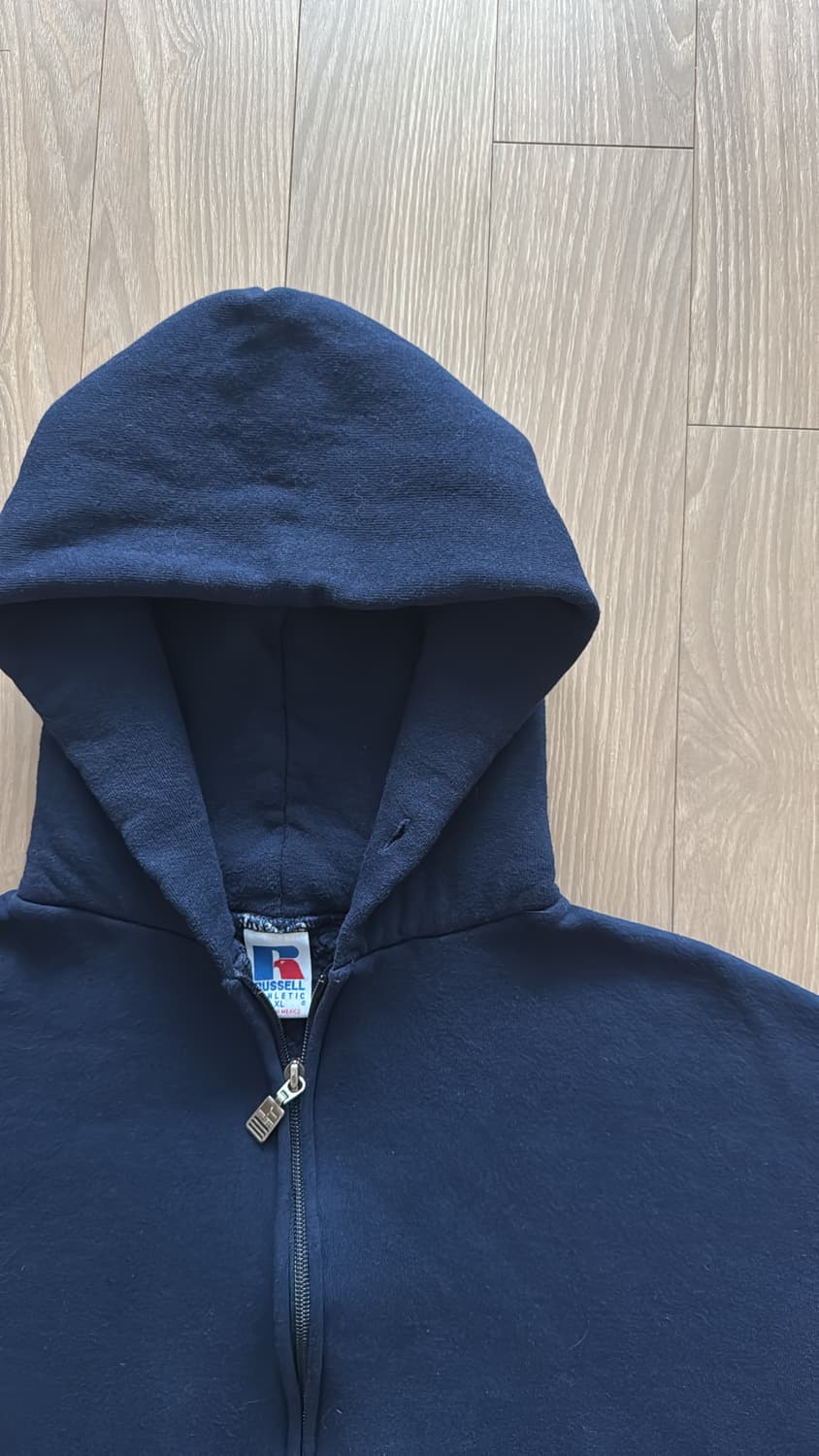 90s 러셀 애슬레틱 후드 집업 상품이미지3
