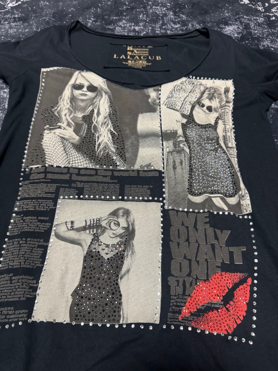 Cubic Printed Design Short Sleeve 상품이미지2