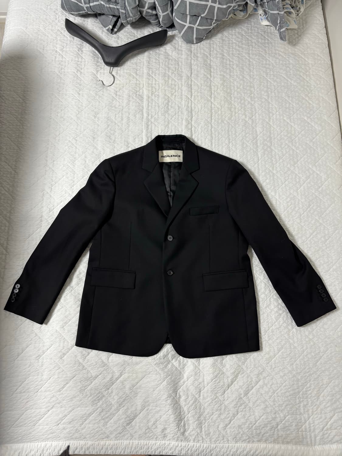 인사일런스 오버사이즈 울 블레이저 상품이미지1