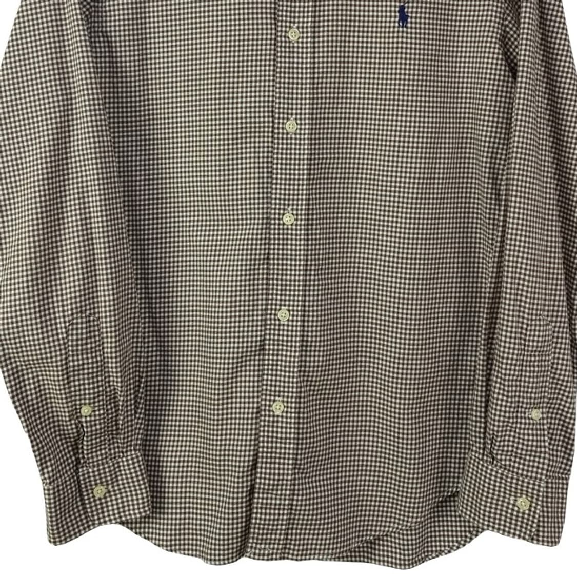 [폴로 랄프로렌] 포니 로고 자수 슬림핏 체크 셔츠 M18381 상품이미지5