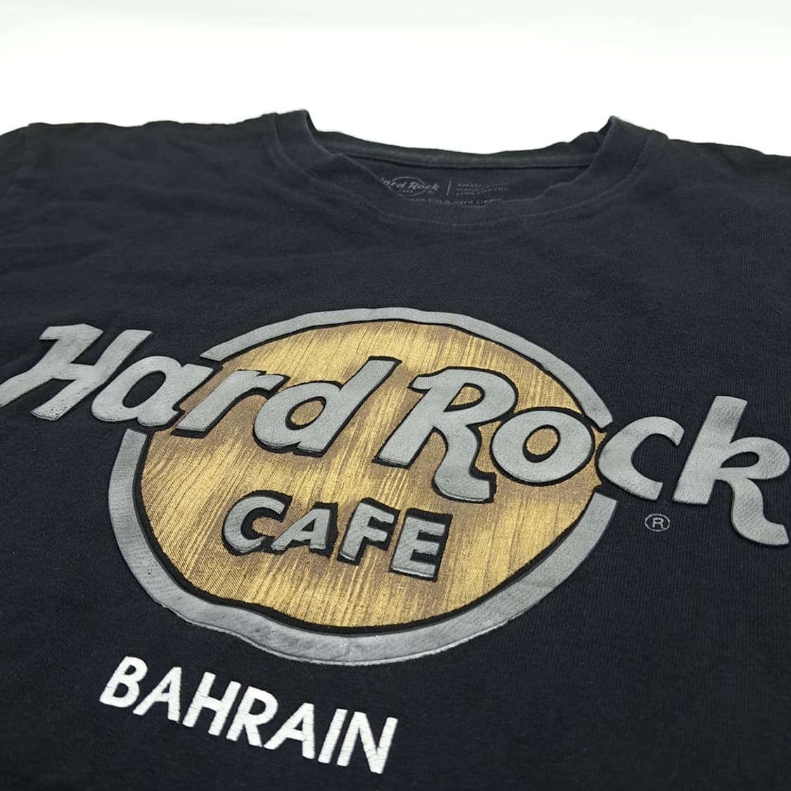 Co732 L 하드락 카페 BAHRAIN 블랙 반팔 티셔츠 상품이미지4
