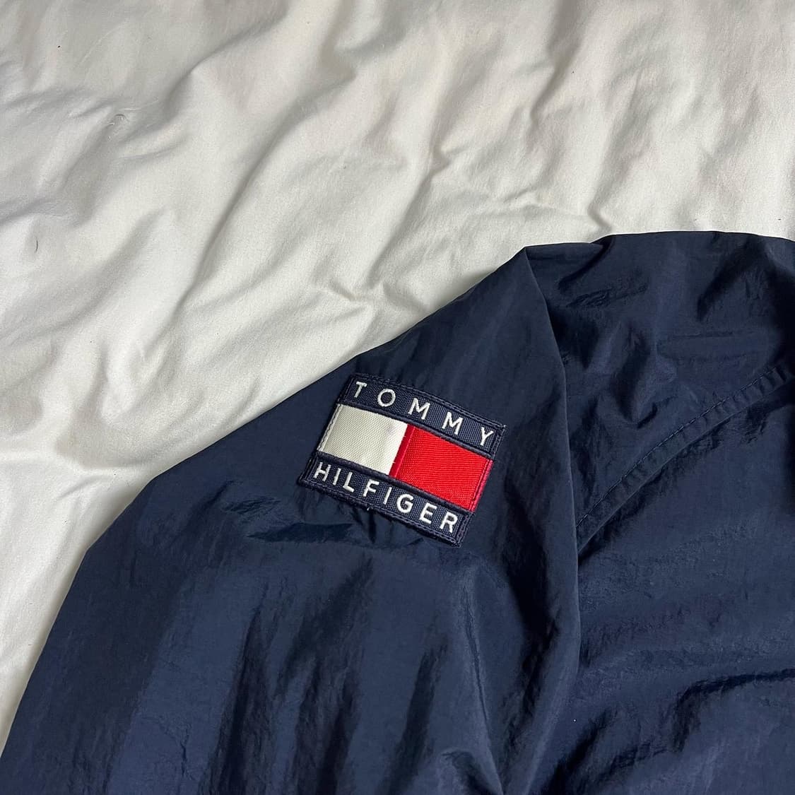 90s 타미힐피거 스펠아웃 바람막이 자켓 상품이미지9