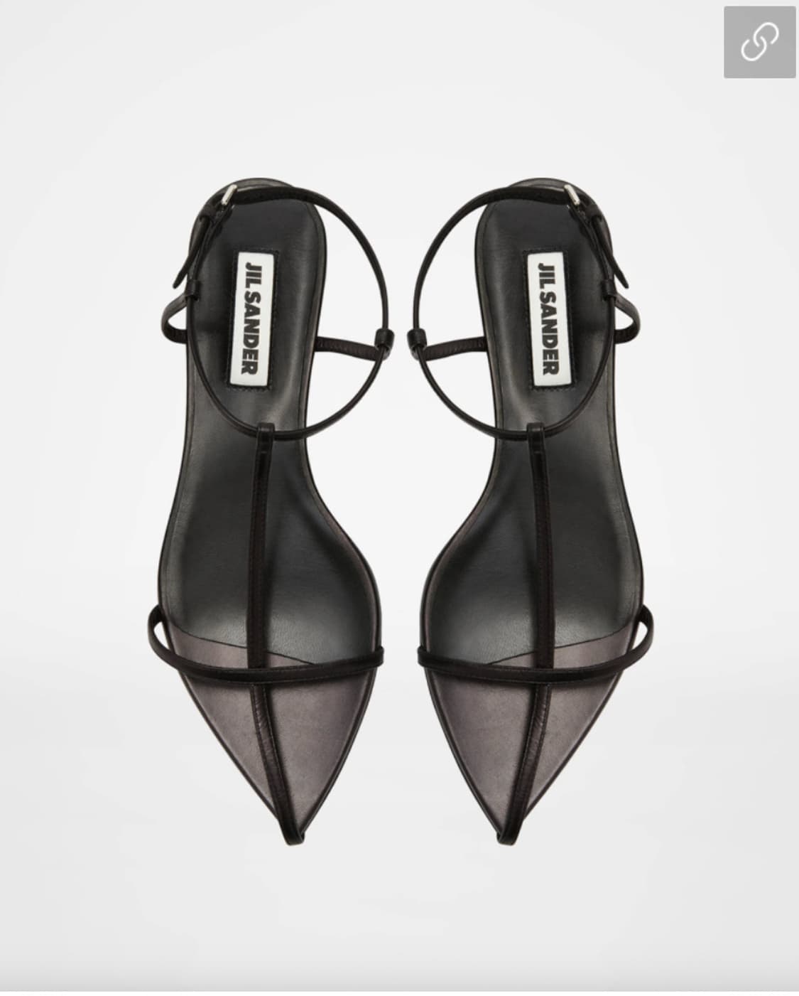 Jil sander 질샌더 샌들 블랙 상품이미지1