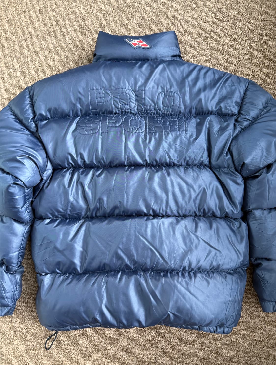 90-00s Polo Sport 폴로 랄프로렌 성조기 다운 푸퍼 패딩 상품이미지4