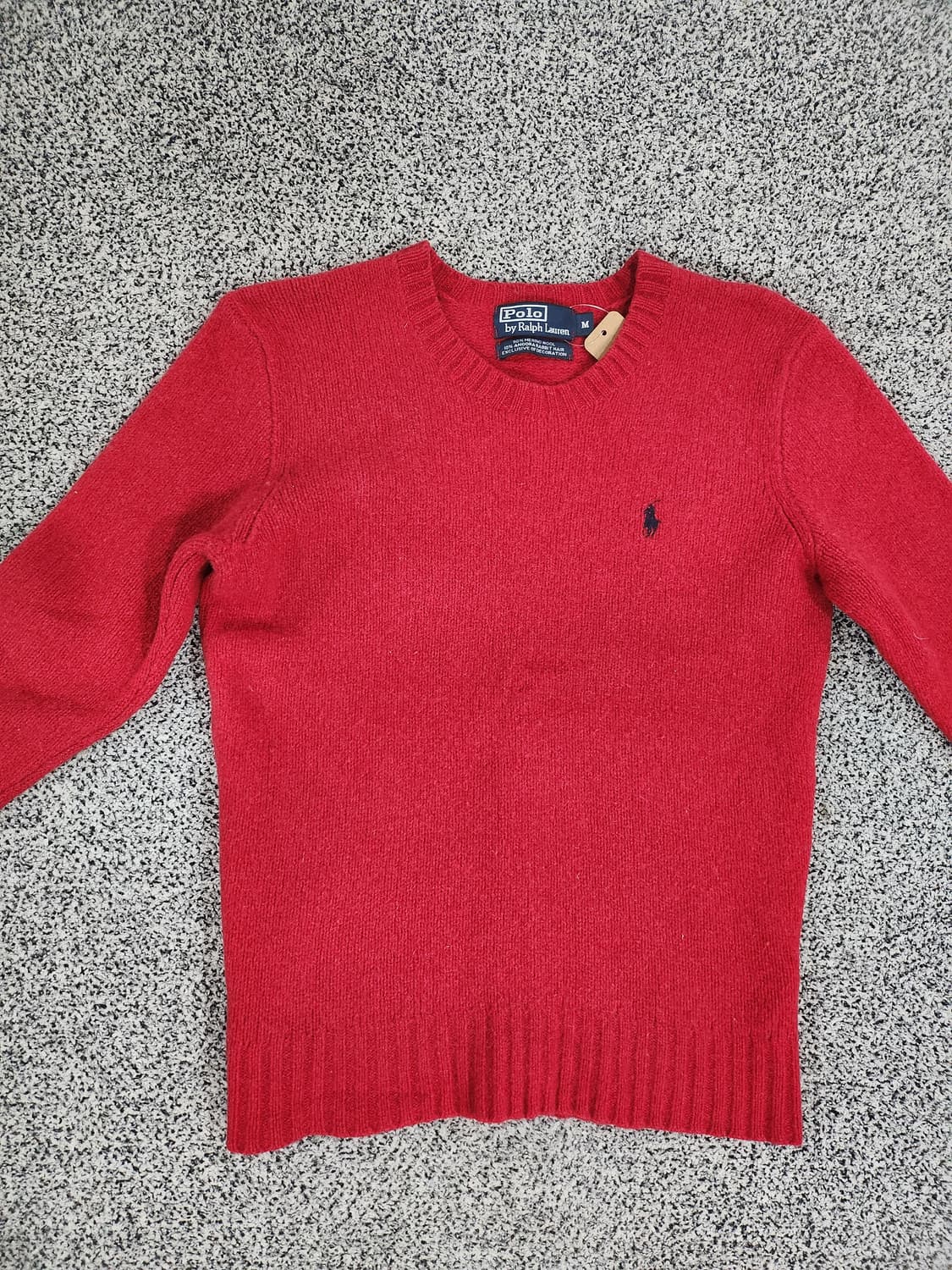 //폴로 랄프로렌 라운드넥 니트 M 상품이미지1