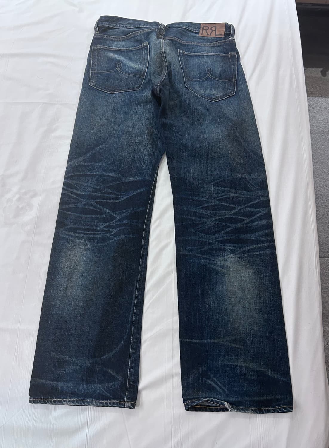 RRL 빈티지 파이브 포켓 기빈스 데님 진 33x34 상품이미지2