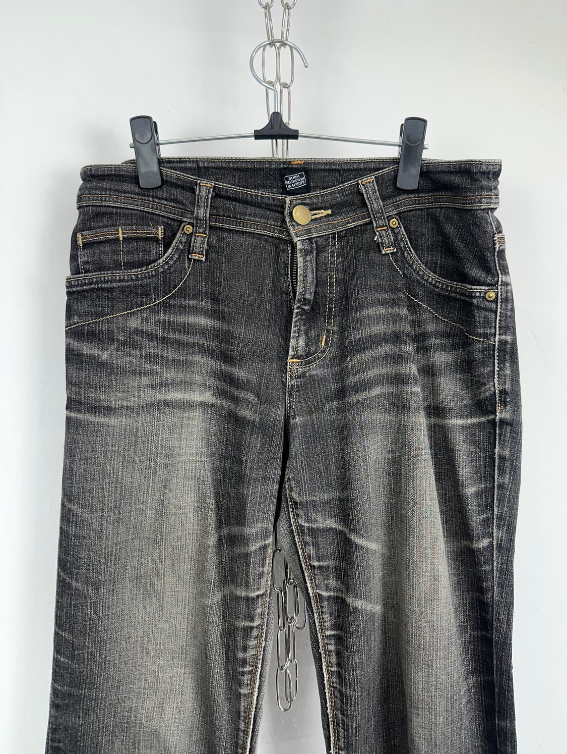 Flare Fade Lines Denim Washing Jeans  상품이미지6