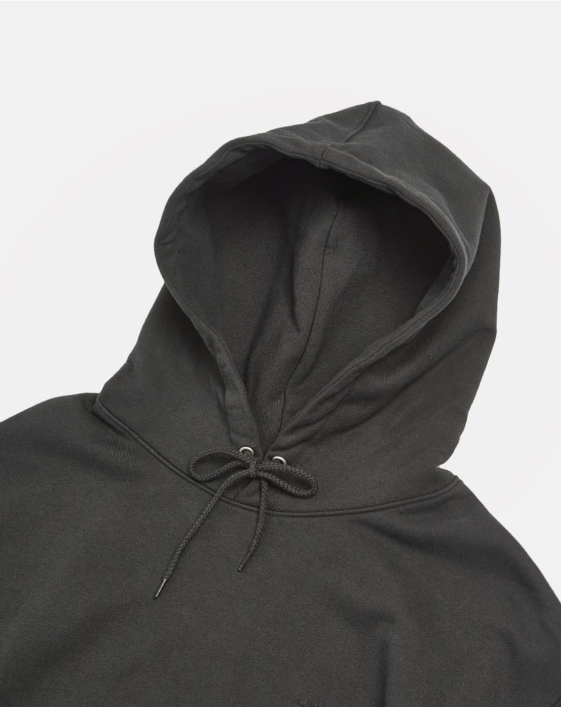 스탠다드 로고 후드티  빈티지 블랙 상품이미지3