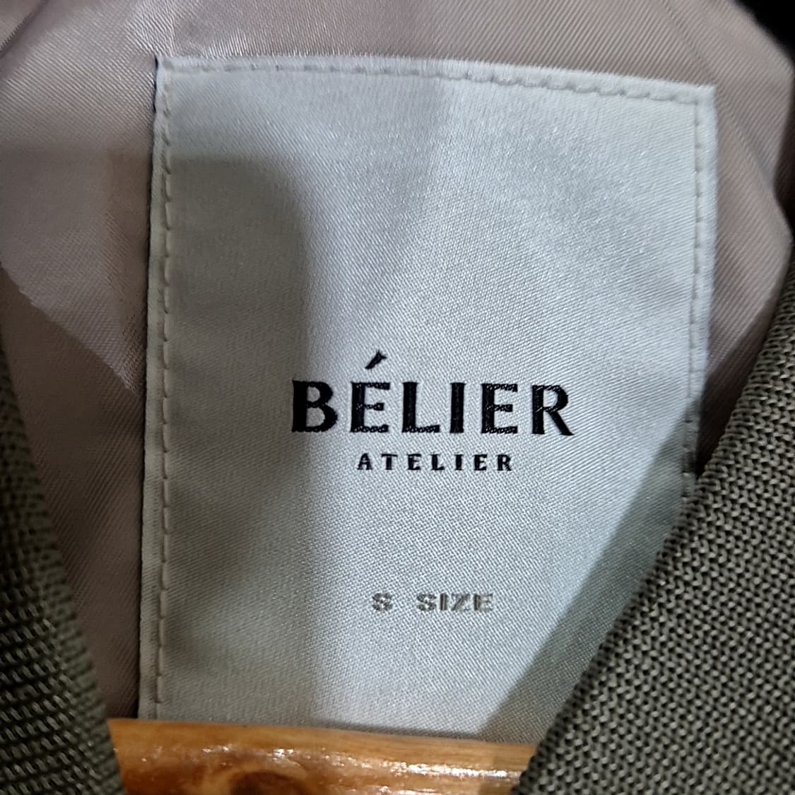 Belier 벨리에 오버사이즈 링클 봄버 자켓 상품이미지5