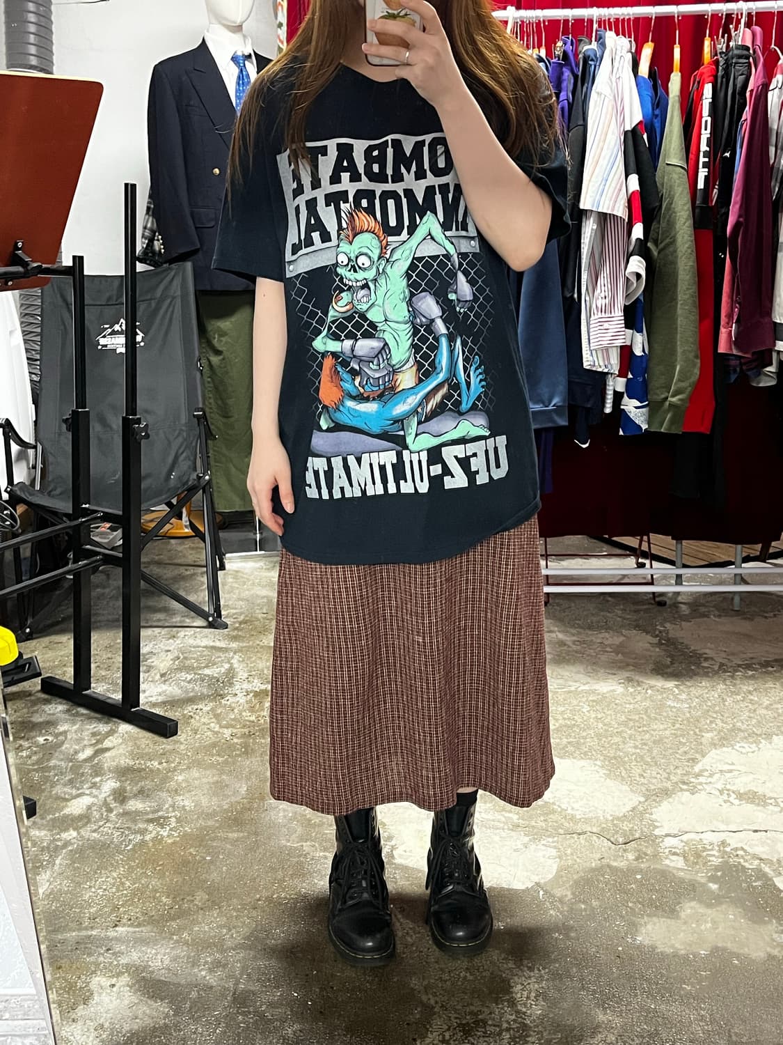 U.S.A. Zombi UFC Vintage T-shirts 빈티지티셔츠 상품이미지2