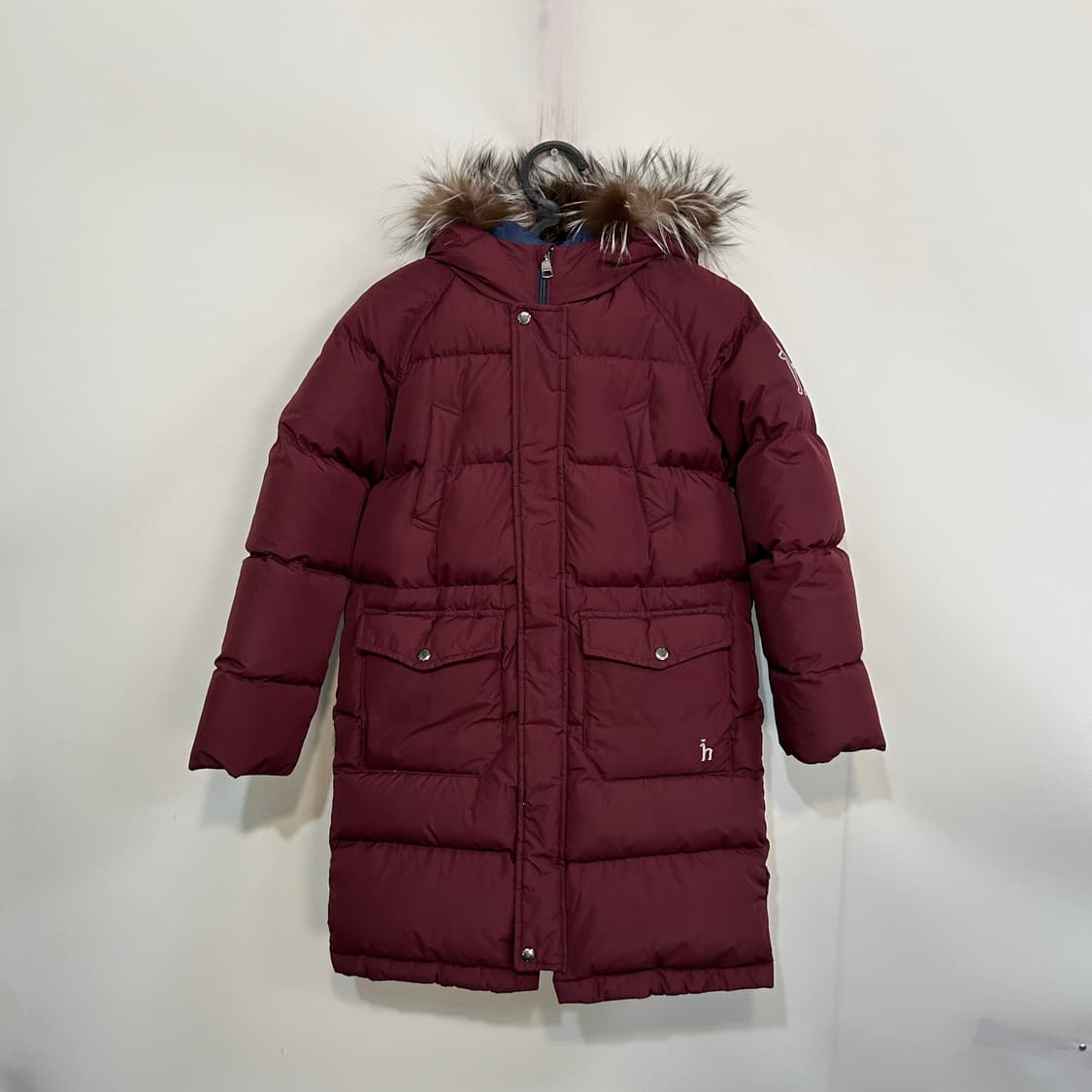 헤지스 키즈 거위털 롱패딩 155  상품이미지1