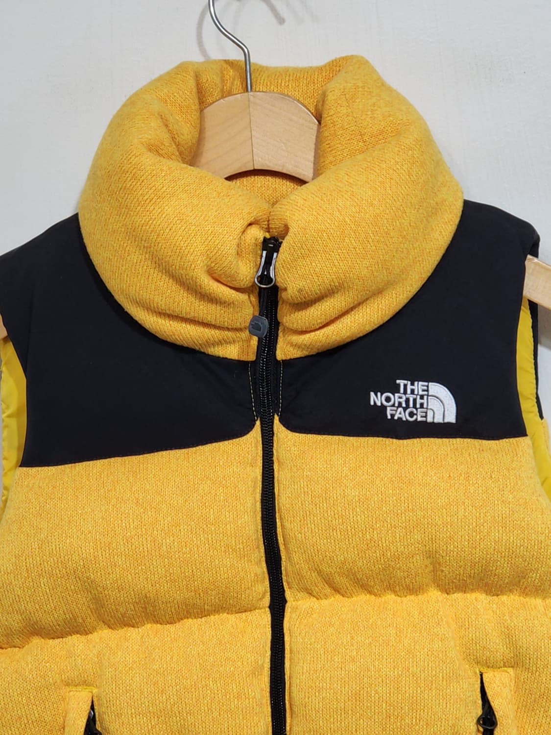 (S) 노스페이스 거위털 패딩조끼 검노 700 구스다운 베스트  상품이미지2