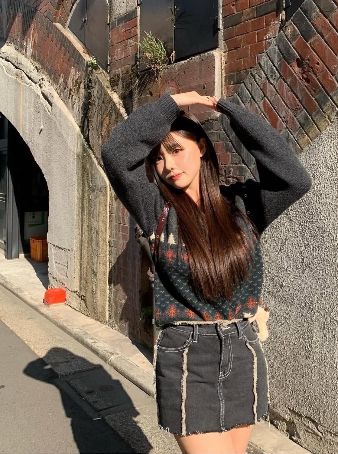 [새상품] 호와스 홀리데이 니트 홍영기니트 HOWUS 상품이미지6