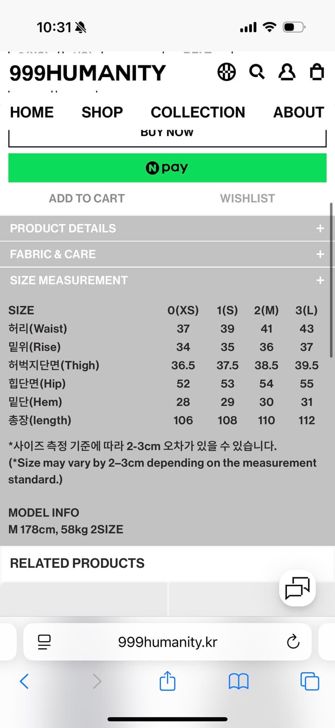 999휴머니티 AV PLEATS DYED DENIM PANTS 상품이미지2