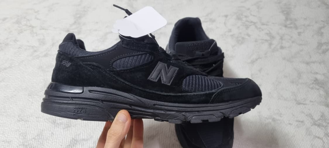 뉴발란스 993 트리플 블랙 280 상품이미지3