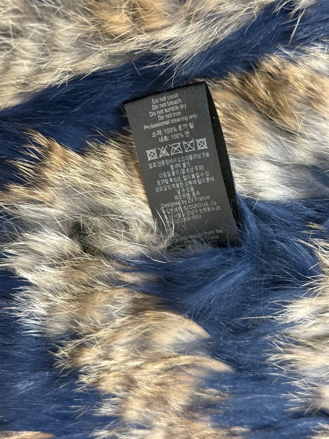 쟈딕앤볼테르 디럭스 토끼털 토끼퍼 퍼자켓 S 상품이미지5