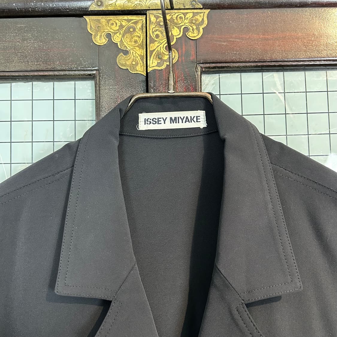 90s 이세이 미야케 나일론 트러커 자켓 상품이미지5