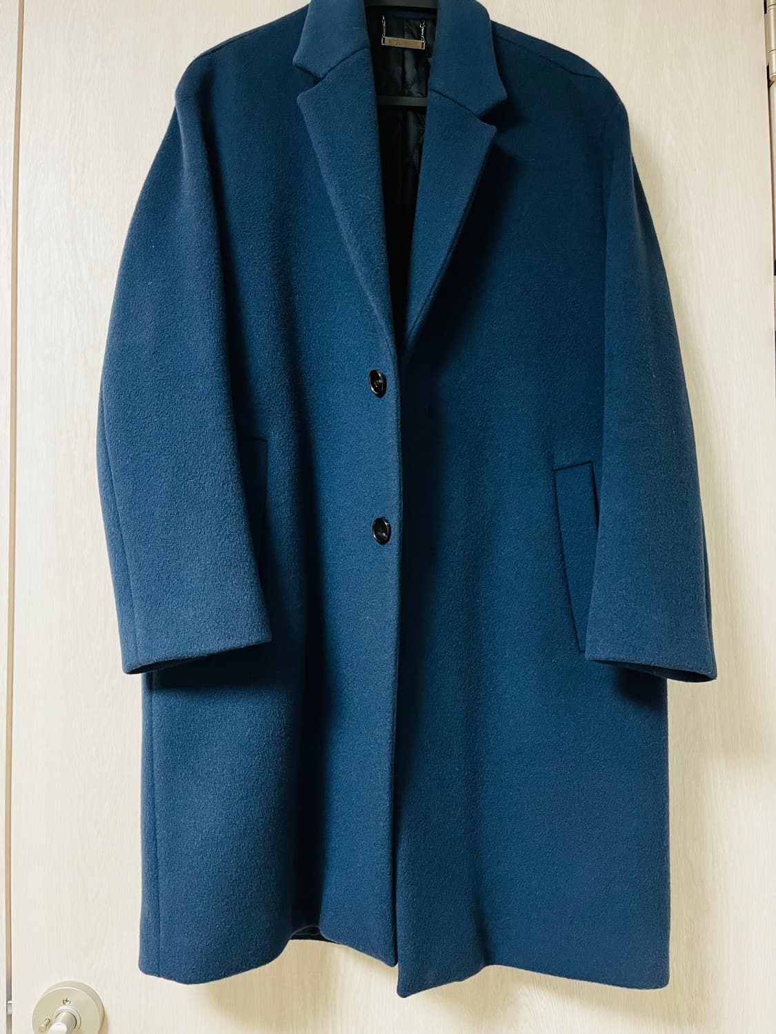 드로우핏(DRAW FIT) 캐시미어 오버사이즈 싱글코트 L 상품이미지1