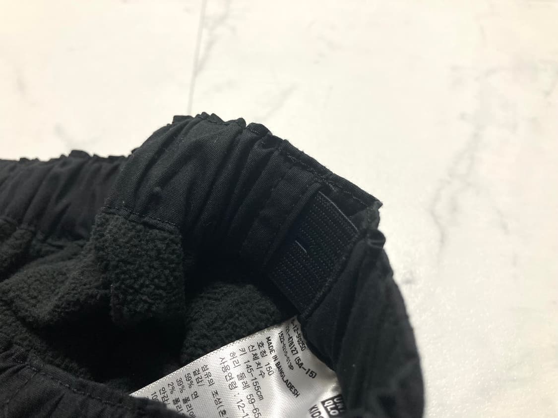 (거의 새것)유니클로 키즈 밴딩 기모 조거팬츠 150 상품이미지5