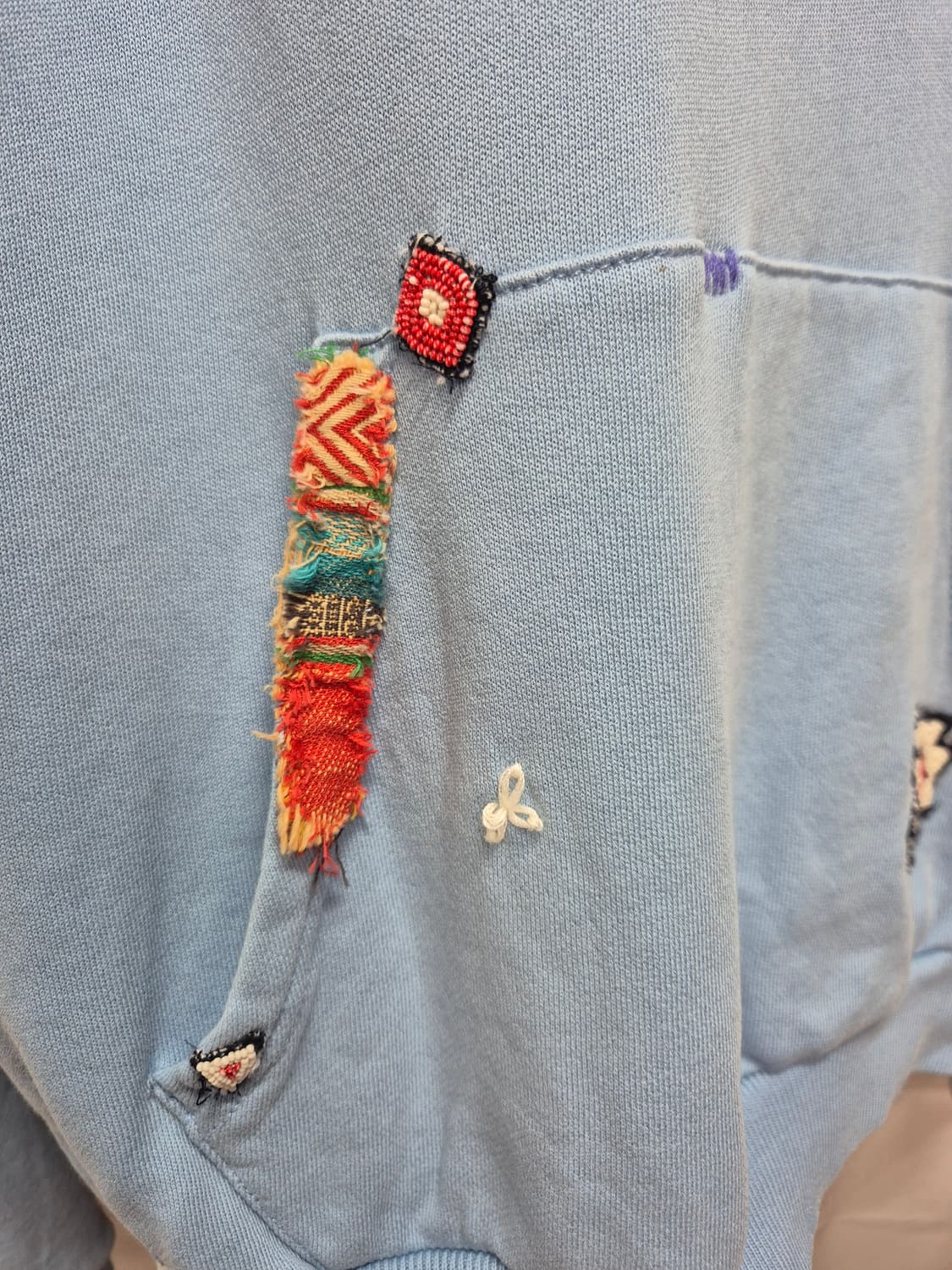 폴로 여성 패치워크 후드 상품이미지2