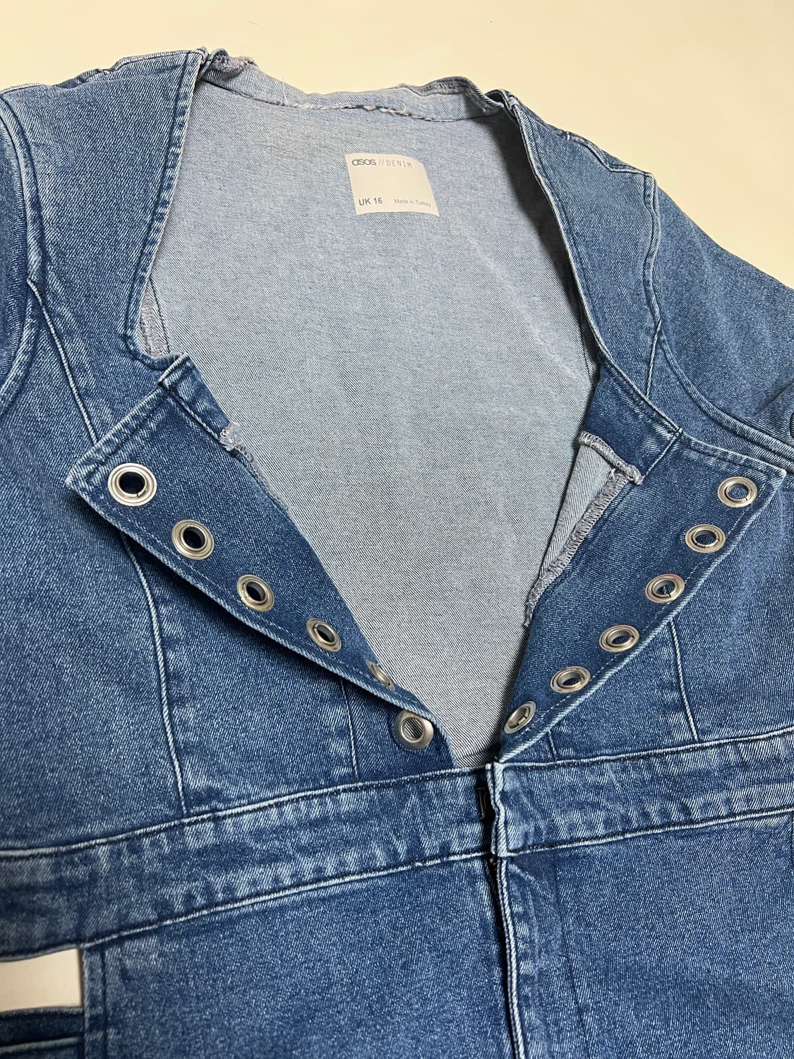asos 아소스 데님 점프수트 정품 상품이미지3