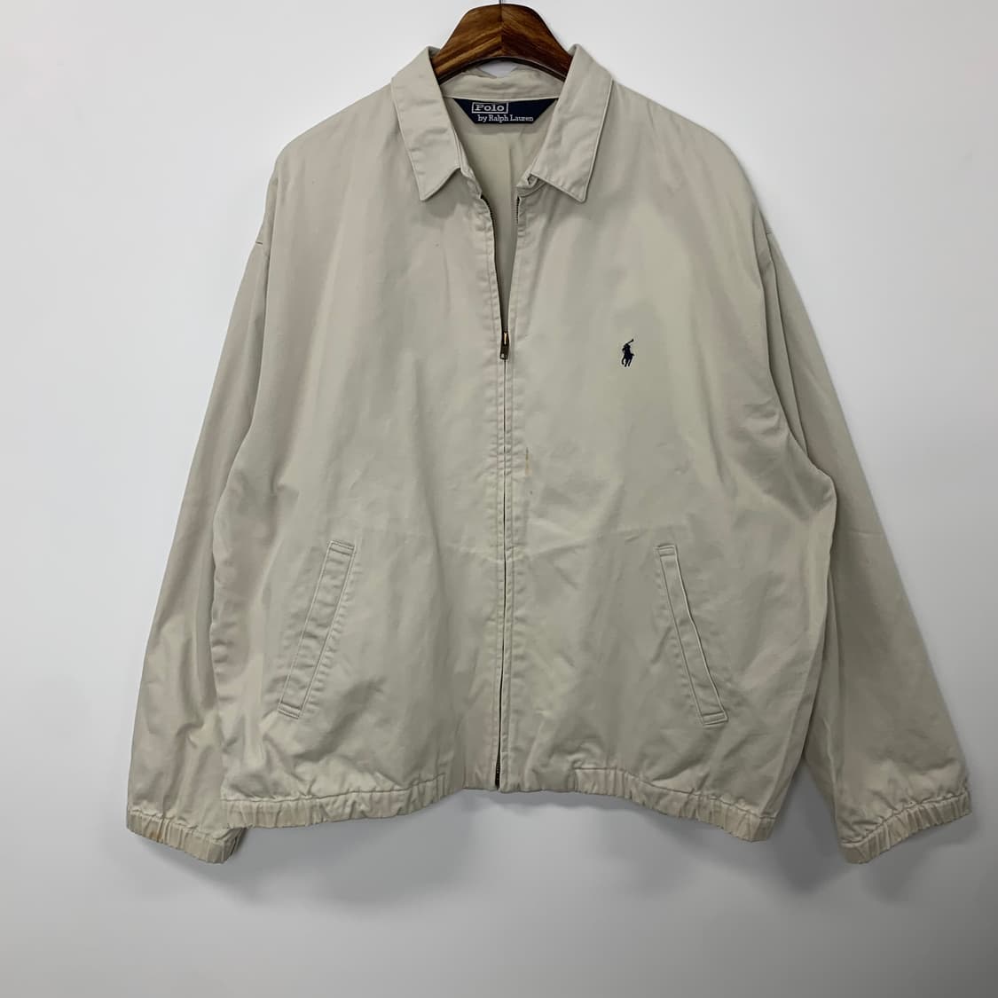 폴로 랄프로렌 베이지 스윙톱 해링턴 자켓 상품이미지2