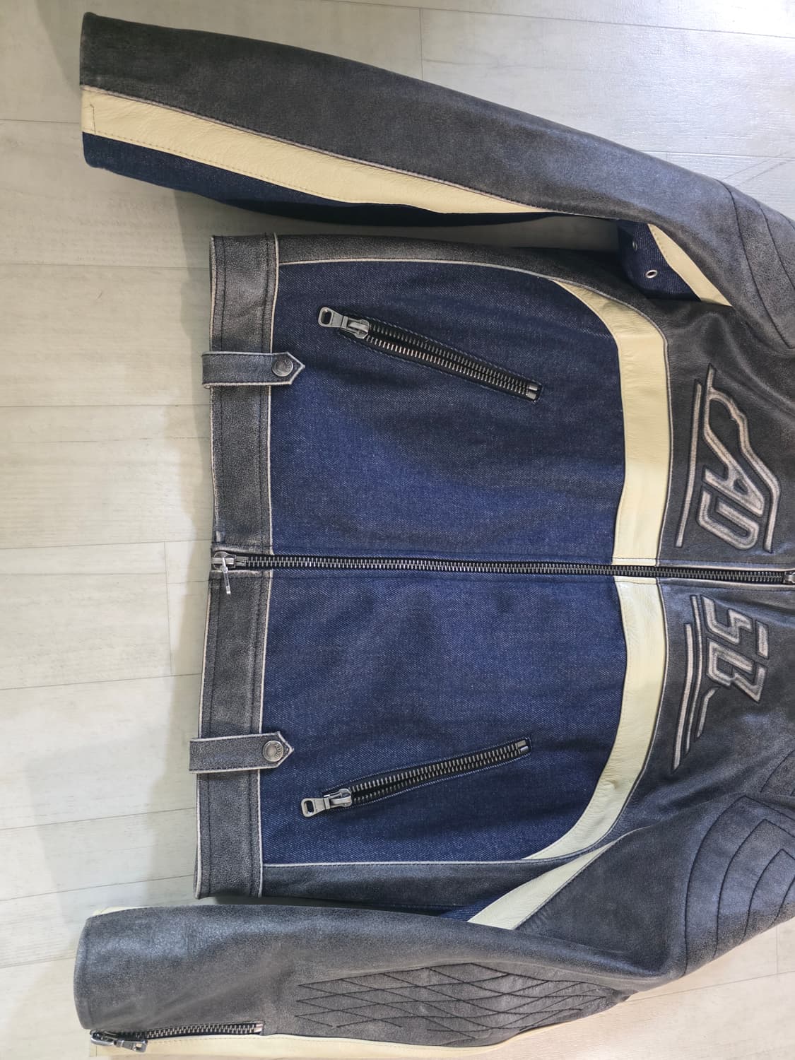 앤더슨벨 레이싱 레더 자켓 S 상품이미지5