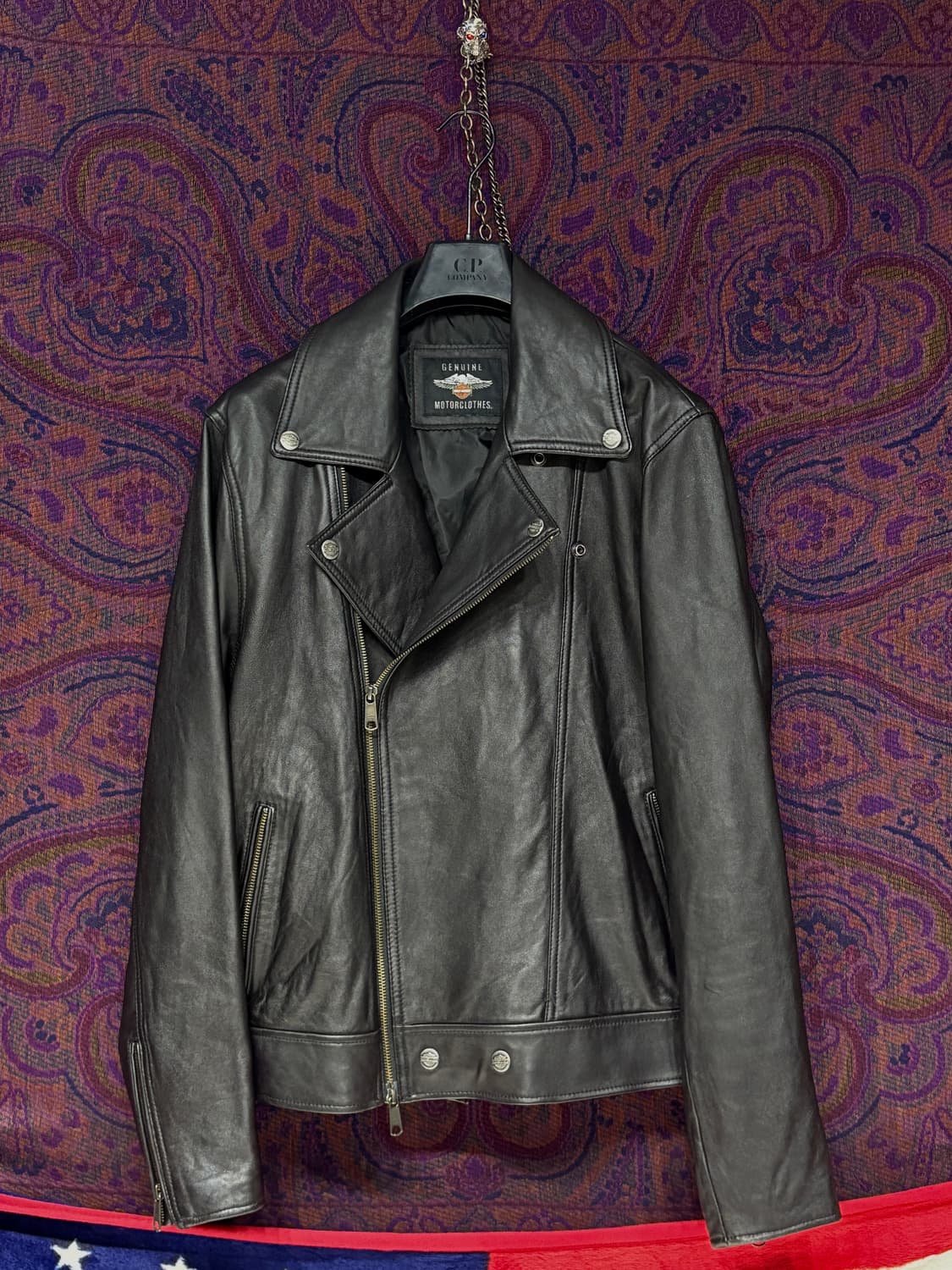 할리데이비슨 더블 라이더 가죽자켓  상품이미지1