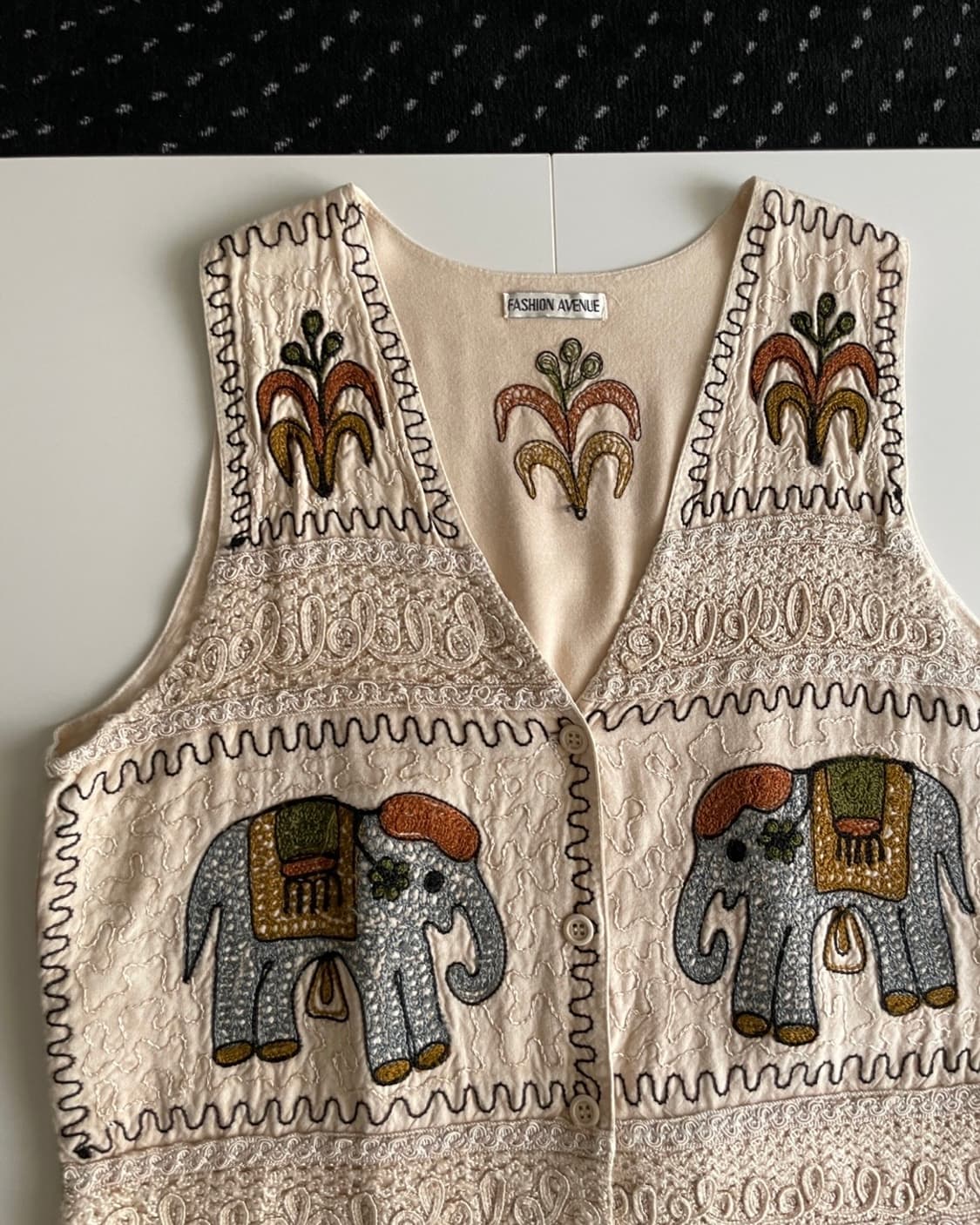 stitch vest 상품이미지2