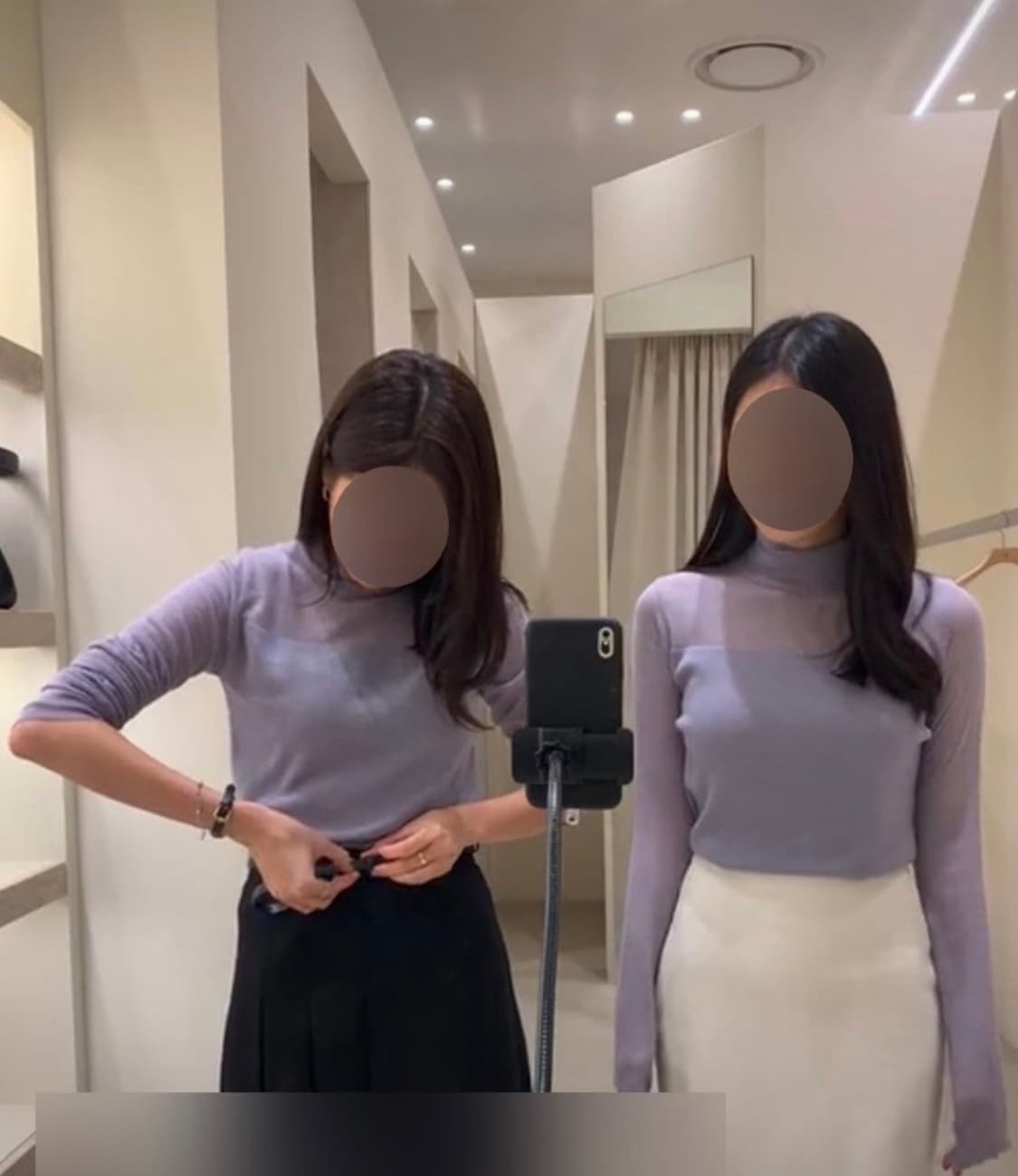 시에 sie 올리비아 블록 터틀넥 상품이미지2