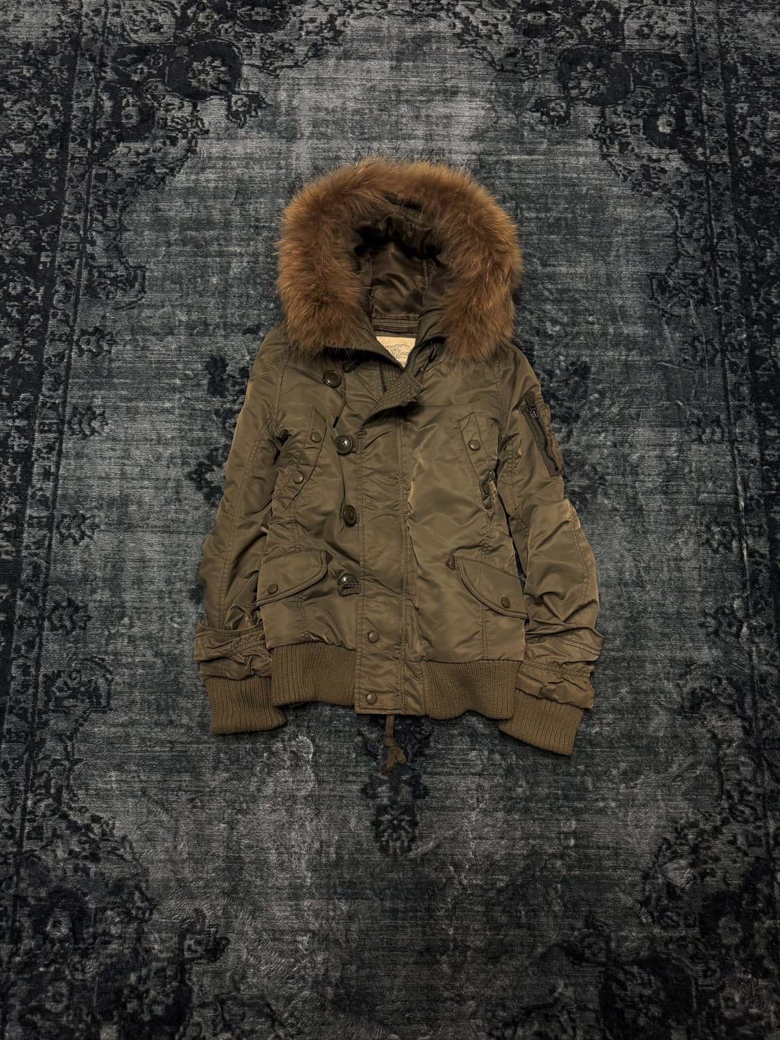 Goa 00s archive n-2b fur jacket 상품이미지1