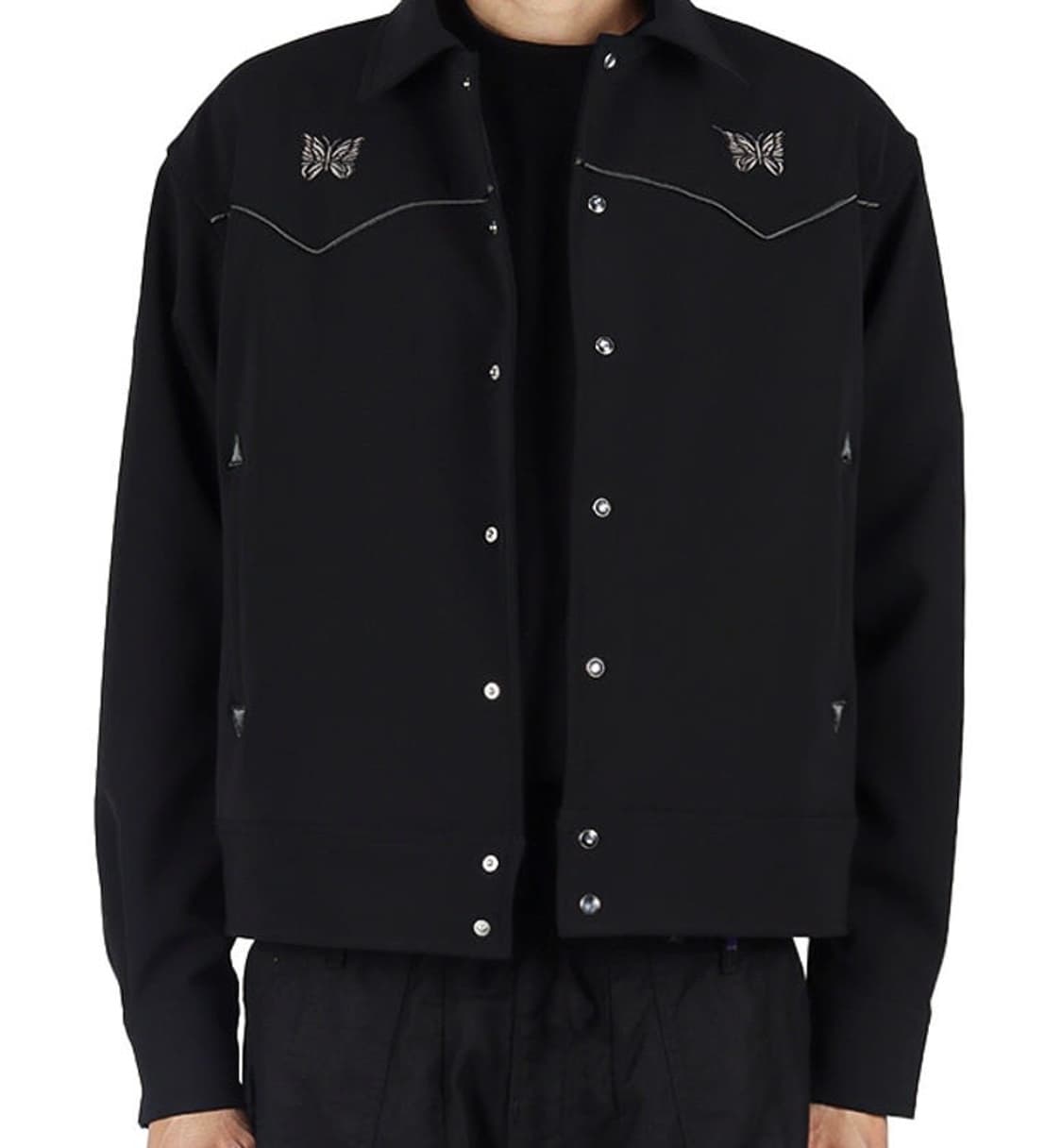 니들스 파이핑 카우보이 자켓 블랙 XL 상품이미지1