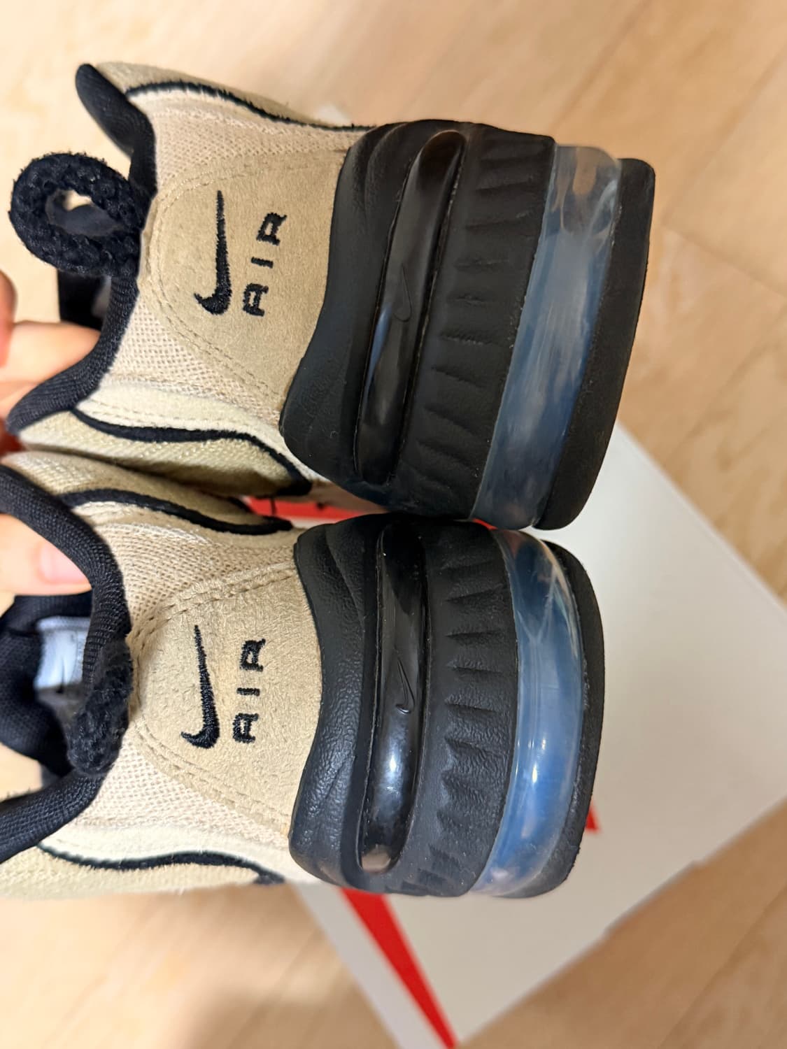 나이키 x 스투시 에어 페니2 라탄 앤 라임스톤 235 상품이미지3