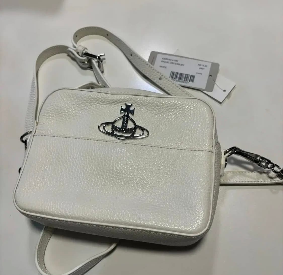 비비안웨스트우드 가방 숄더백 화이트 비비안웨스트우드 레이첼 상품이미지9