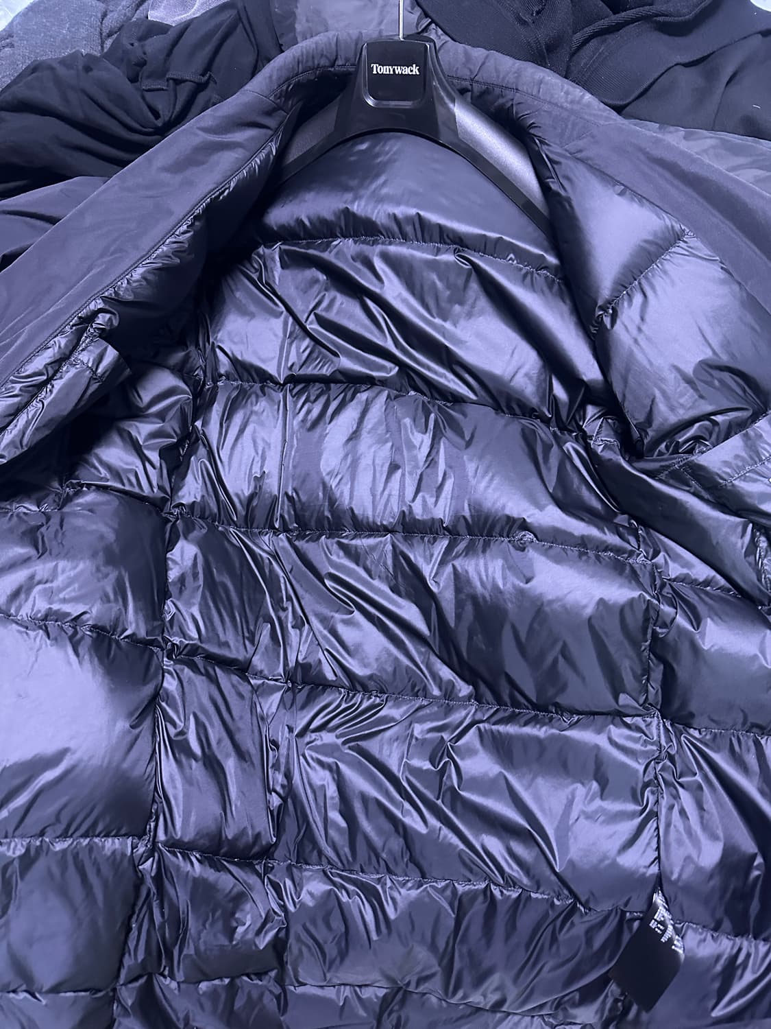 [L] 유니클로 U 패디드 코트 블랙 상품이미지3