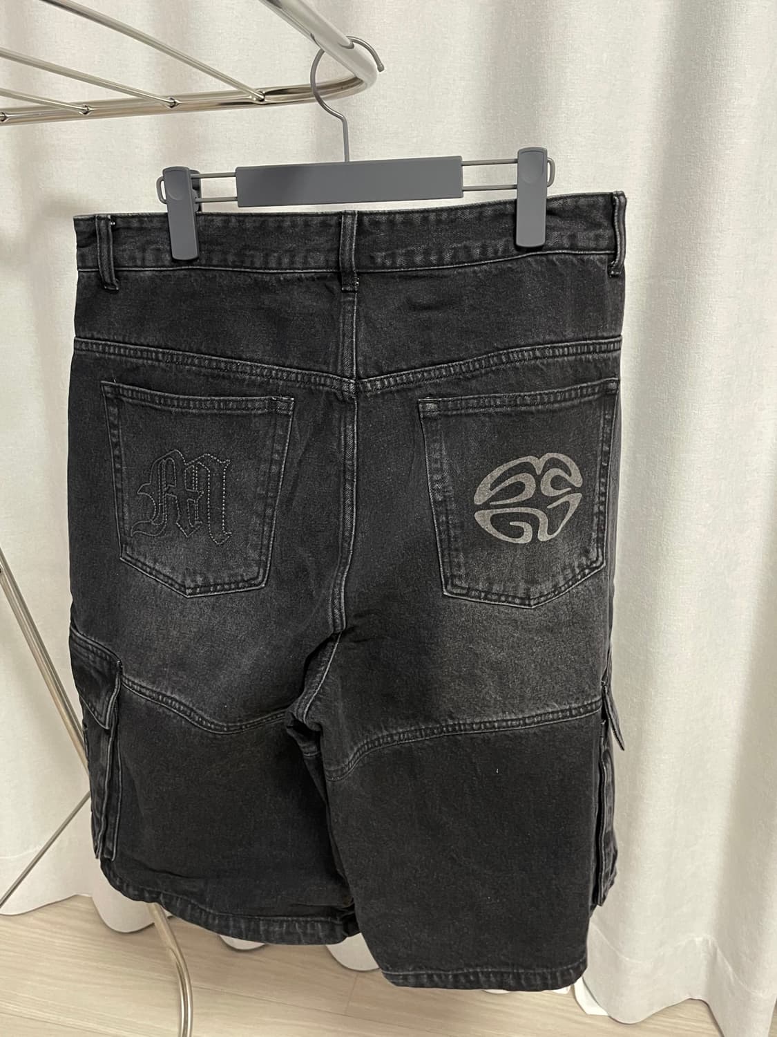 [L] 마하그리드 데님카고버뮤다팬츠 반바지 상품이미지6