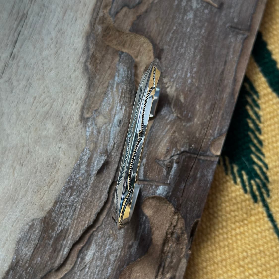 네이티브 아메리칸 인더언주얼리 나바호 Leander Tahe 팔찌 상품이미지3