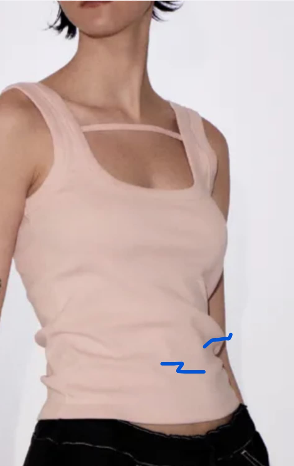레스트앤레크레이션 NECK TANK TOP PINK 상품이미지3