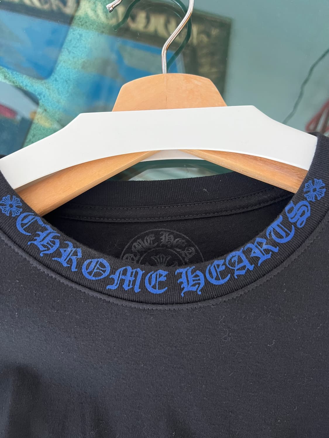 [L] 크롬하츠 넥 스크립트 롱슬리브 상품이미지4