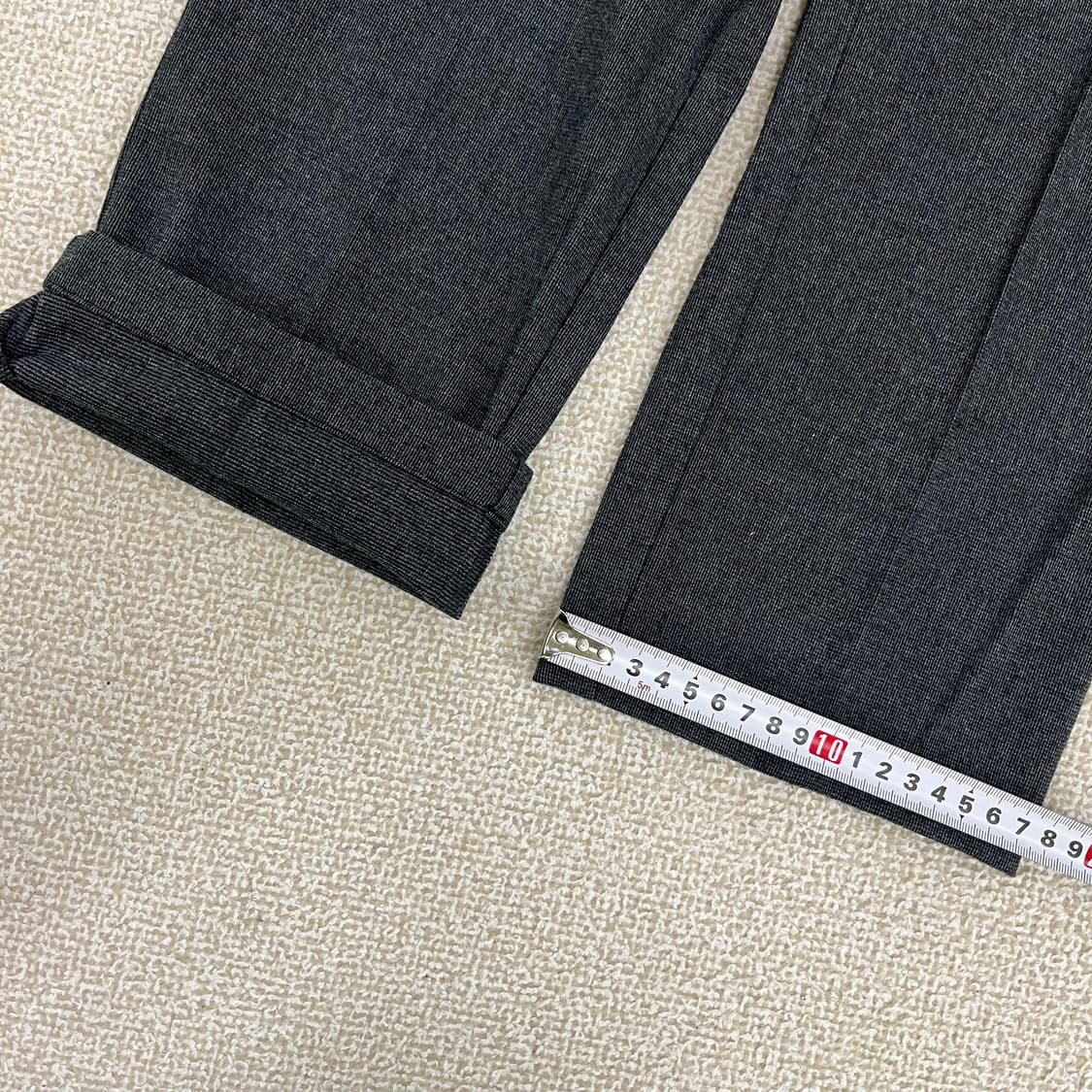 [76] 빈폴 그레이 모달 솔리드 슬랙스 팬츠 바지 0108M1 상품이미지8