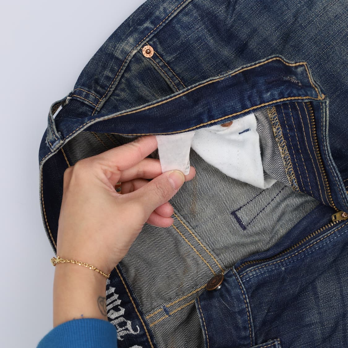 W76L84 리바이스 523 데님팬츠 0122H2 상품이미지5