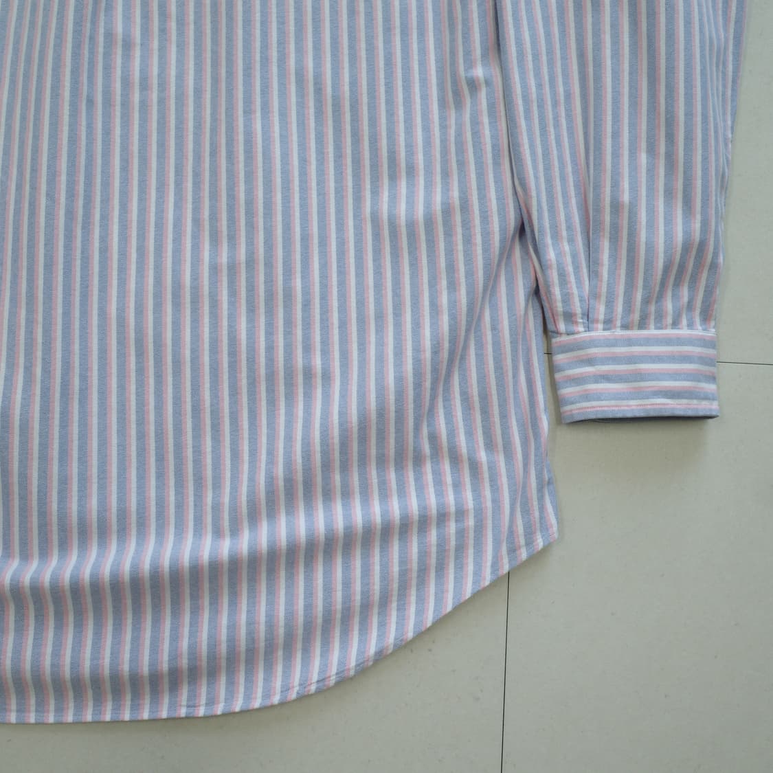 90s 폴로 야머스 옥스포드 버튼다운 셔츠 16.5 (멀티 스트라이프) 상품이미지8