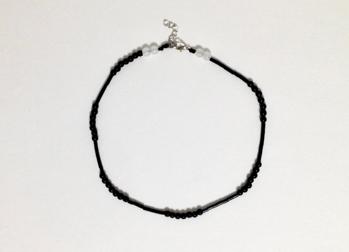 Black seed point necklace 상품이미지1