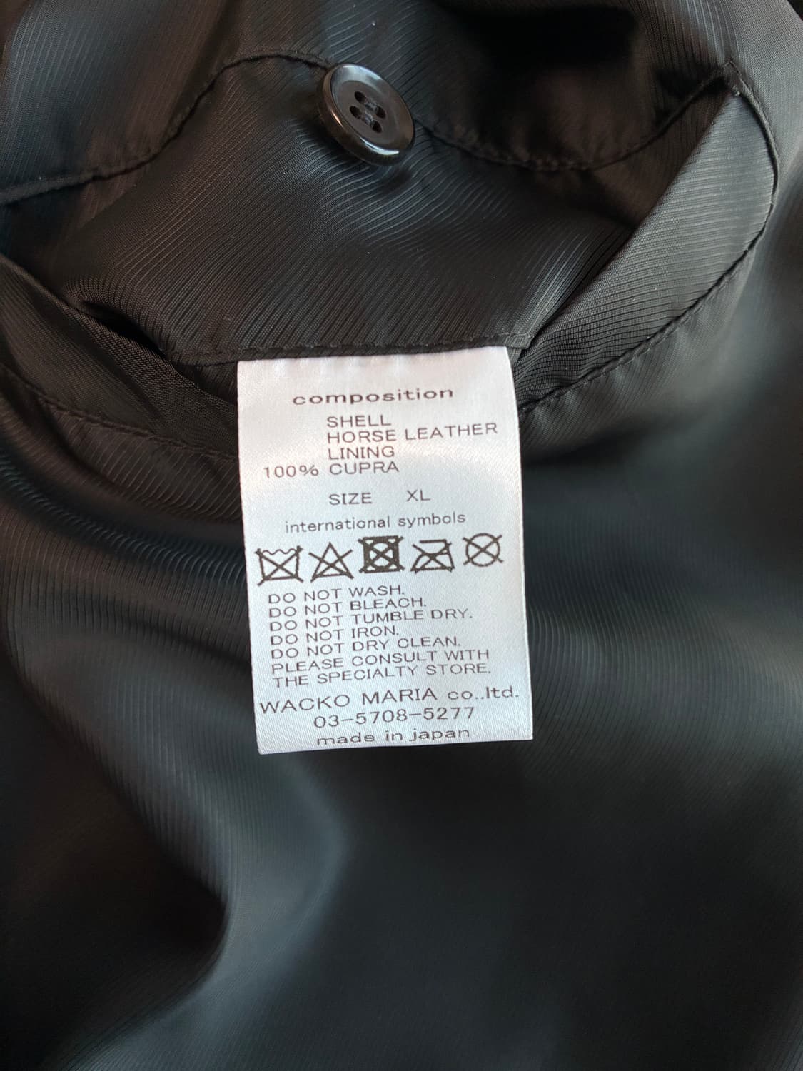 와코마리아 19FW 홀스하이드 50S 레더자켓 XL사이즈 상품이미지6