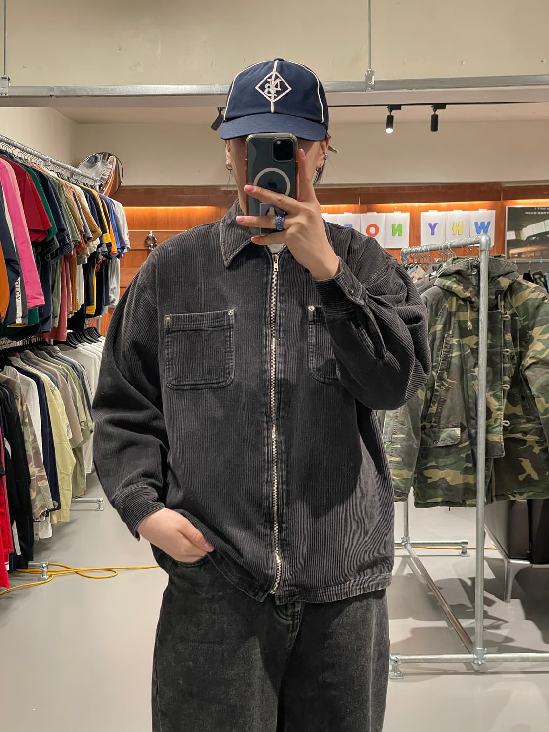 빈티지 코듀로이 셔츠 자켓 상품이미지1