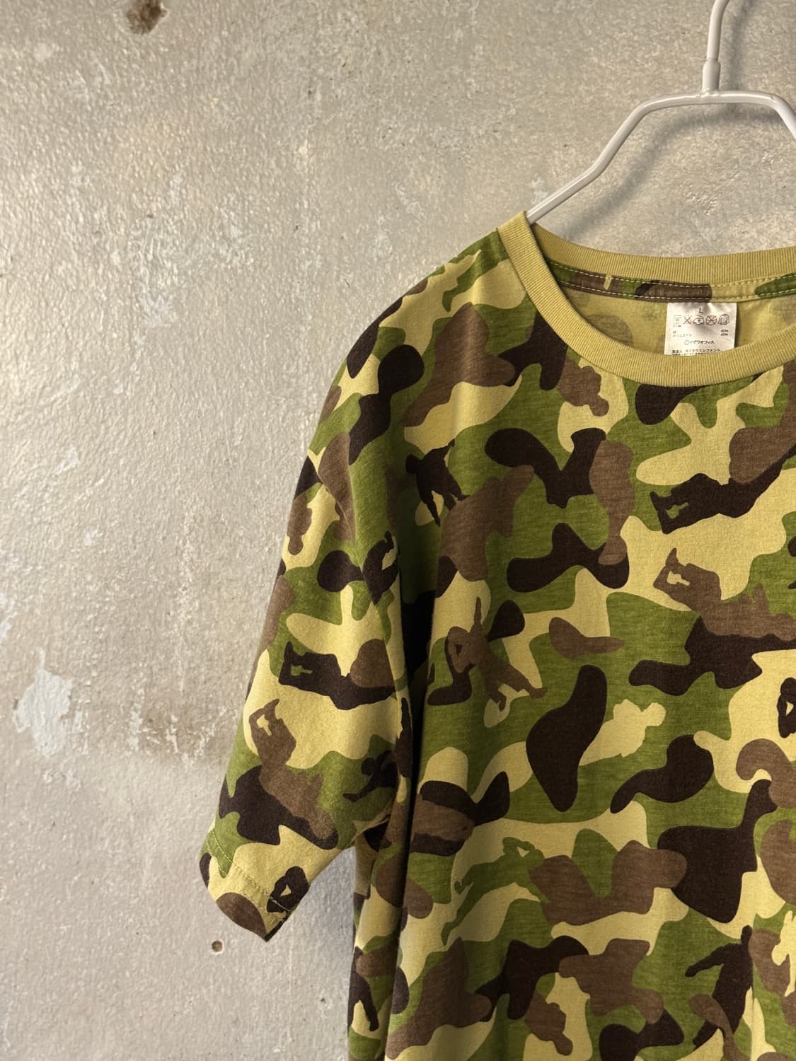 44-66 ) Japanese Vintage Human Camo Tee 상품이미지2