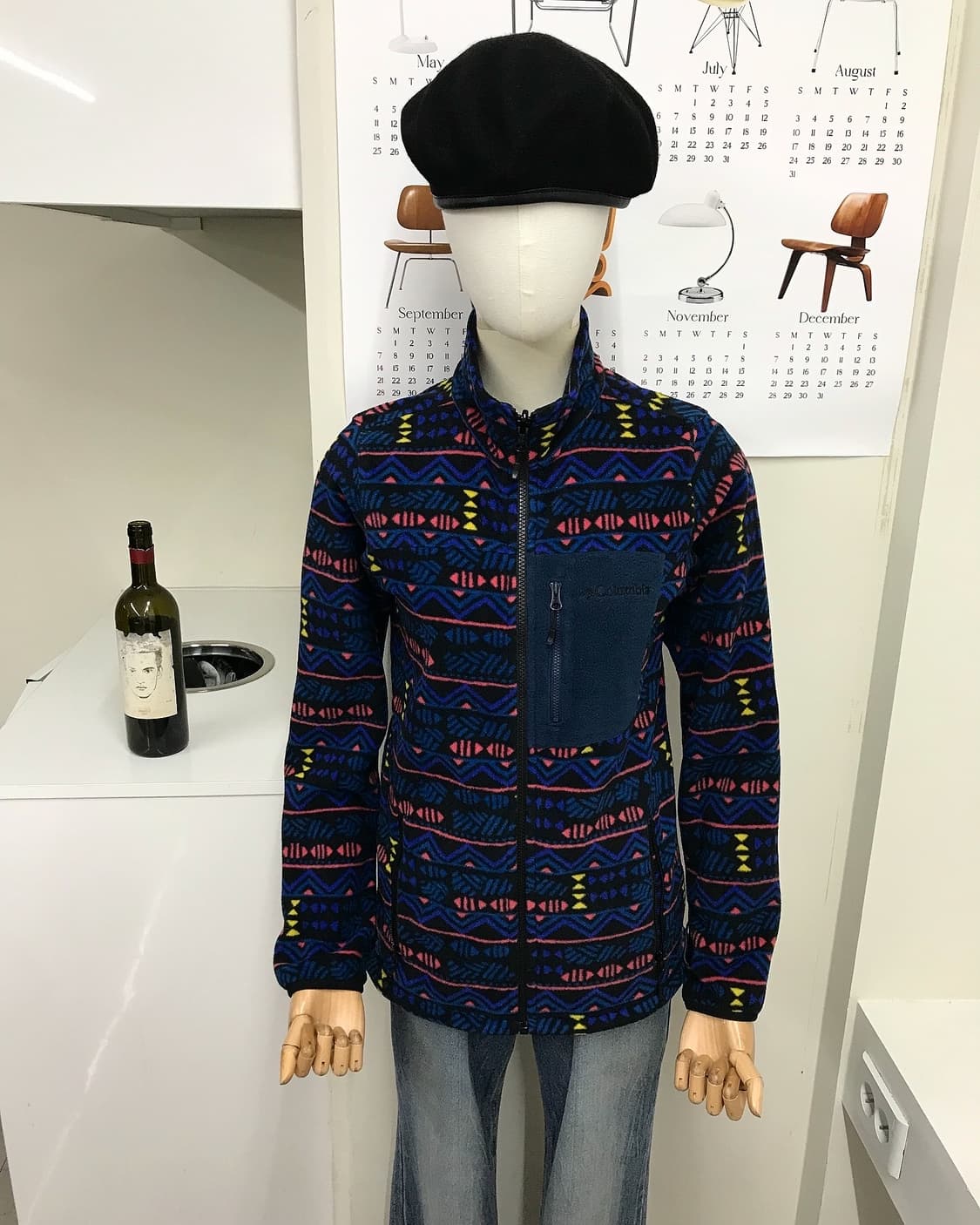 컬럼비아 패턴 플리스 자켓 상품이미지6